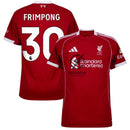 Liverpool Frimpong 30 Home Fan Jersey 2025/26