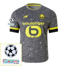Lille Third 2024/25 Patches UCL UEFA Foundation (Official Printing)