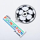 Liverpool Mohamed Salah 11 Home 2024/25 Patches UCL UEFA Foundation (Official Printing)