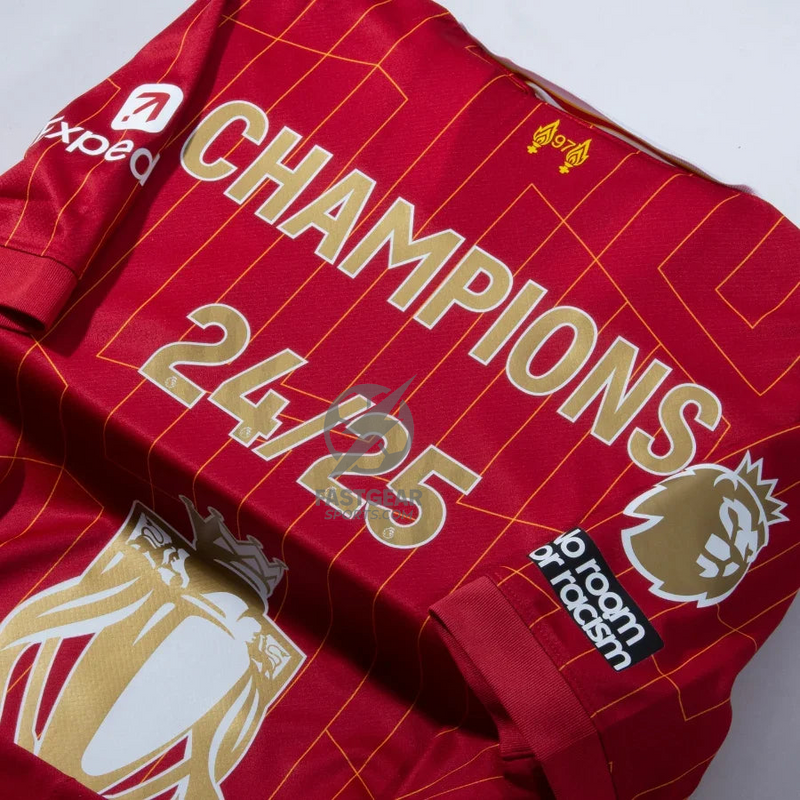 Liverpool Premier League Winners Trophy Edition Home Fan Jersey 2024/25