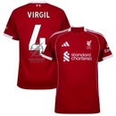Liverpool Virgil 4 Home Fan Jersey 2025/26