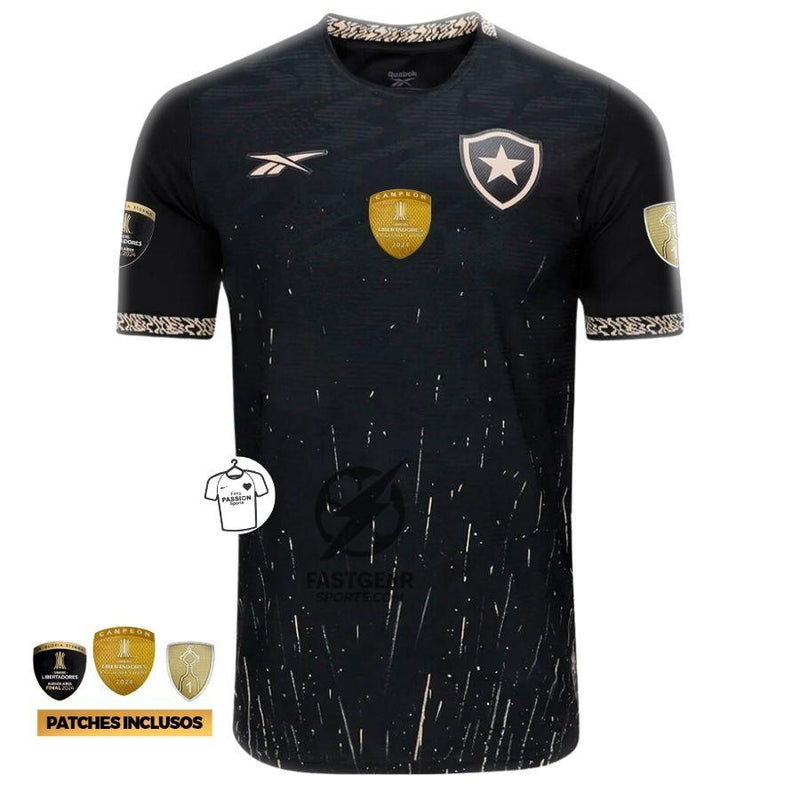 Botafogo Third Fan Jersey 2024/25 Patchs Campe?uo Libertadores
