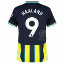 Manchester City Away 2024/25 Patches UCL UEFA Foundation (Official Printing)