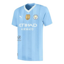 Manchester City Home Jersey 2023/24 Patch World Cup