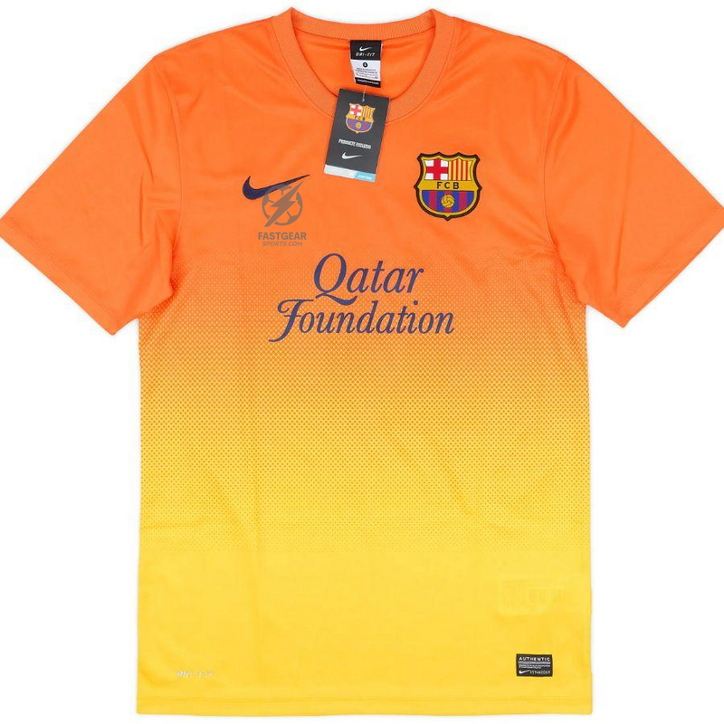 Messi #10 Barcelona Away Retro Jersey 2012/13