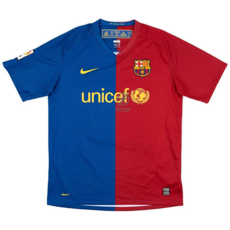 Messi #10 Barcelona Home Retro Jersey 2008/09
