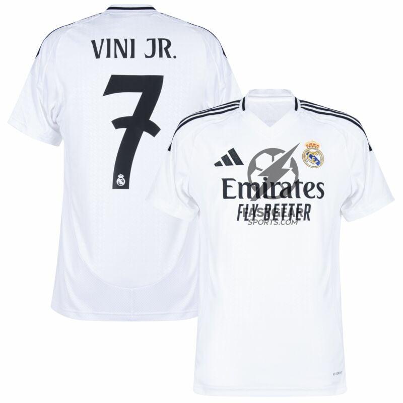 Real Madrid Home Fan Jersey 2024/25 Vini Jr. 7