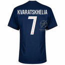 PSG Kvaratskhelia 7 Home Authentic Player 2025/26 Dri-Fit ADV Match