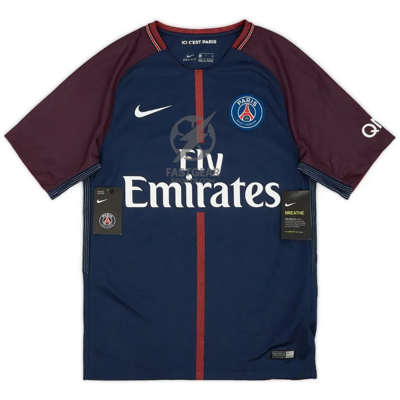 PSG Retro Home  2017/18 Fan Jersey Neymar Jr 10