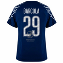 Paris Saint-Germain Barcola 29 Fan Jersey Fourth Jordan 2024/25 Patches UCL UEFA Foundation (Official Printing)