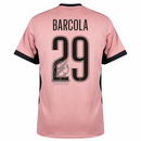 Paris Saint-Germain Barcola 29 Fan Jersey Third Jordan 2023/24 Patches UCL UEFA Foundation (Official Printing)