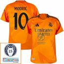 Real Madrid Away Fan Jersey 2024/25 Patches UCL UEFA Foundation (Official Printing)