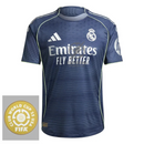 Real Madrid Away Fan Jersey 2025/26 Patch Club World Cup