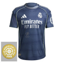 Real Madrid Away Fan Jersey 2025/26 Patch Club World Cup
