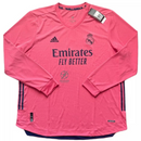 Real Madrid Away Long Sleeve Fan Jersey 2020/21 Vini Jr. 20