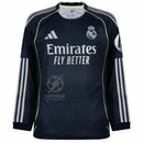 Real Madrid Away Long Sleeve Fan Jersey 2025/26
