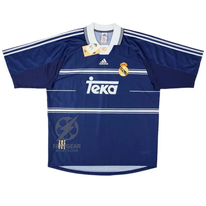 Real Madrid Away Retro Jersey 1998/99