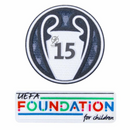 Real Madrid Bellingham 5 Home Fan Jersey Long Sleeve 2024/25 Patches UCL UEFA Foundation (Official Printing)