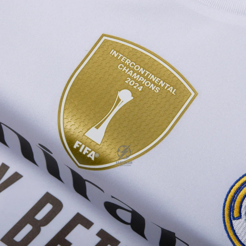Real Madrid Home Bellingham 5 Fan Jersey 2025/26 FIFA Intercontinental Patch