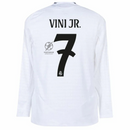 Real Madrid Home Long Sleeve Fan Jersey 2024/25 Vini Jr. 7