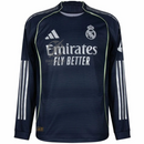 Real Madrid Long Sleeve Authentic Player Jersey 2025/26