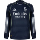Real Madrid Long Sleeve Authentic Player Jersey 2025/26