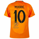 Real Madrid Modric 10 Away Fan Jersey 2024/25 Patches UCL UEFA Foundation (Official Printing)