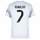 Real Madrid Ronaldo 7 Home Fan Jersey 2025/26 FIFA Intercontinental Champions Patch