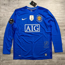 Retro Manchester United Long-sleeve Third Jersey 2008/09