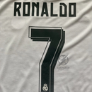 Retro Real Madrid 2015/16 Home Long Sleeve Final Milano 2016 Patches UCL 10 UEFA Respect