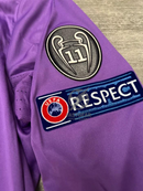 Retro Real Madrid Long-sleeve Away Jersey 2016/17