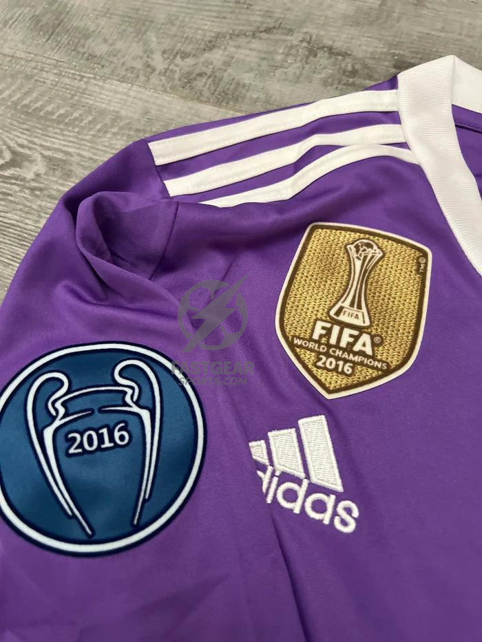 Retro Real Madrid Long-sleeve Away Jersey 2016/17