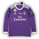 Retro Real Madrid Long-sleeve Away Jersey 2016/17
