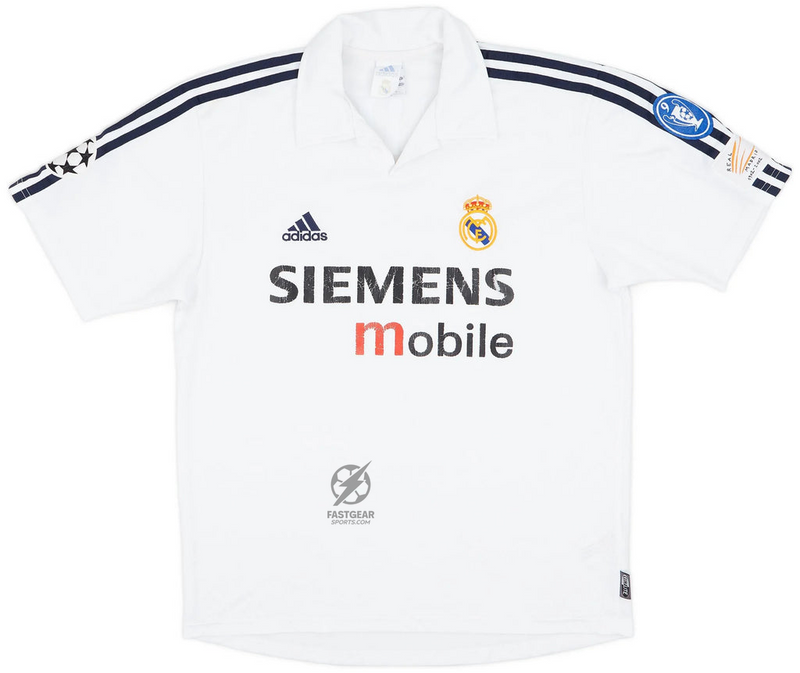 Ronaldo #11 Real Madrid Home Retro Jersey 2002/03