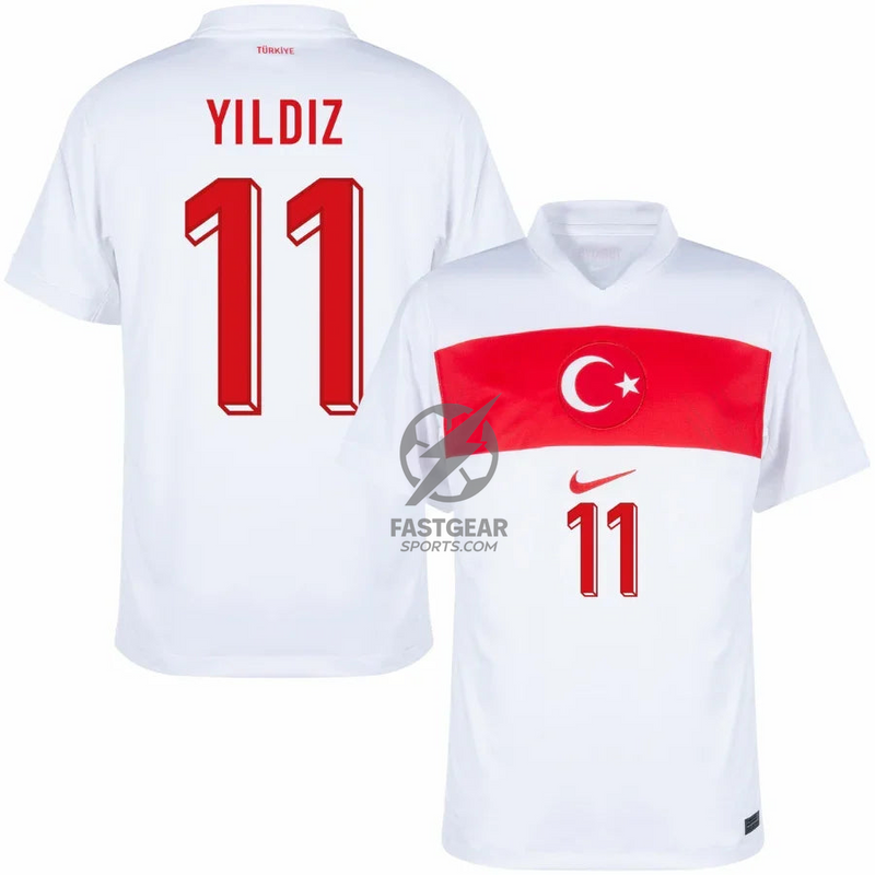 Turkey Yildiz 11 Home Fan Jersey 2025/26