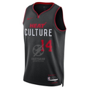Tyler Herro Miami Heat Unisex 23/24 NBA Jersey - Black - City Edition
