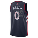 Tyrese Maxey Philadelphia 76ers Unisex 23/24 NBA Jersey - Navy - City Edition