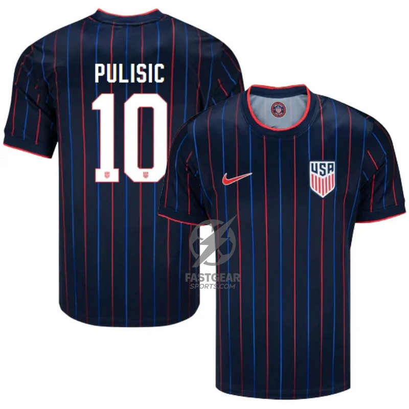 USA Pulisic 10 Away Fan Jersey 2025/26