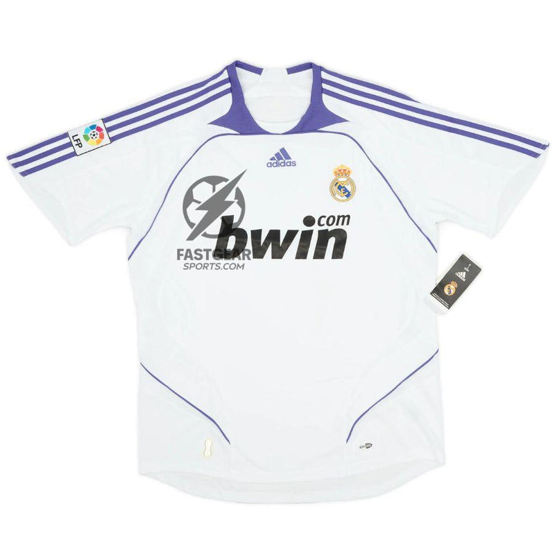 Real Madrid Home Retro Jersey 2007/08