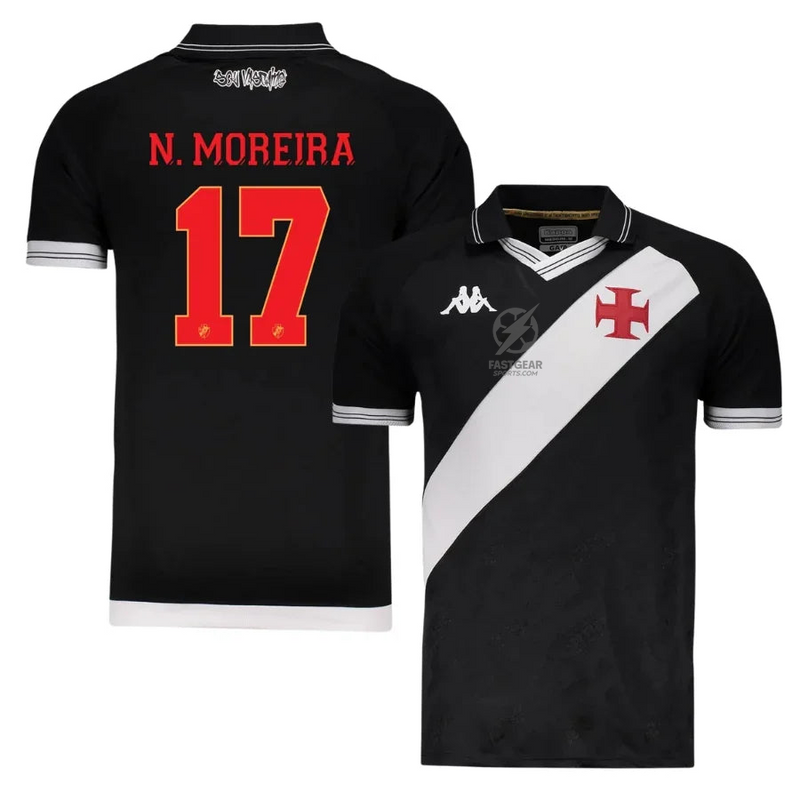 Vasco da Gama N.Moreira 17 Home Fan Jersey 2025/26