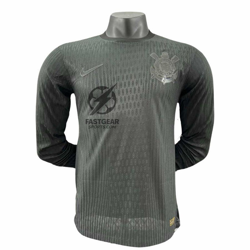 Corinthians Home Player Long Sleeve Jersey 2024/25