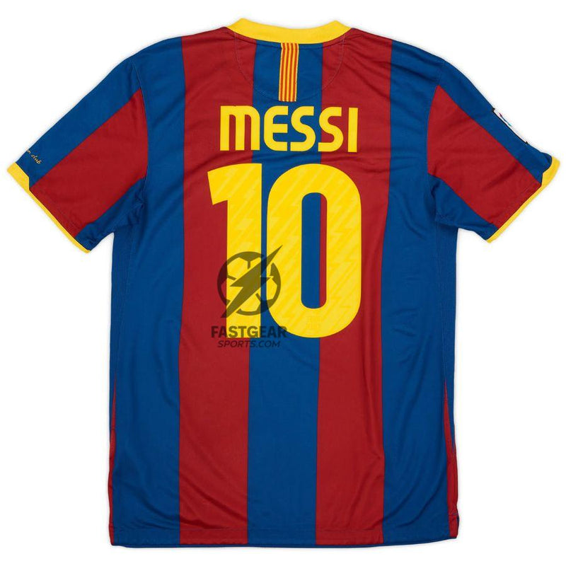 Barcelona Messi #10 Home Retro Jersey 2010/11