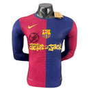 Barcelona Travis Scott Home Authentic Player Long Sleeve 2025/26