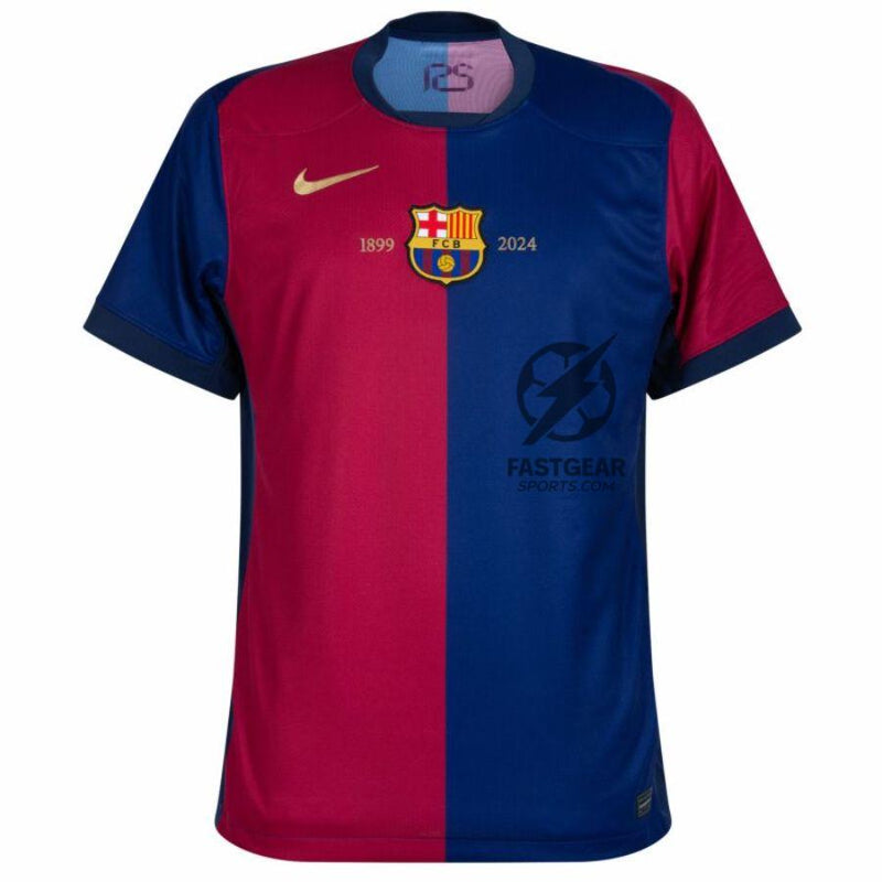 Barcelona 125th Anniversary Transfer 1899-2024 Home Fan Jersey 2024/25