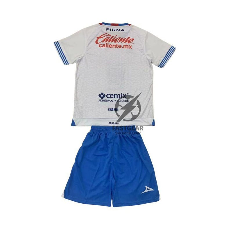 Kids KIT Cruz Azul Away Fan Jersey 2024/25