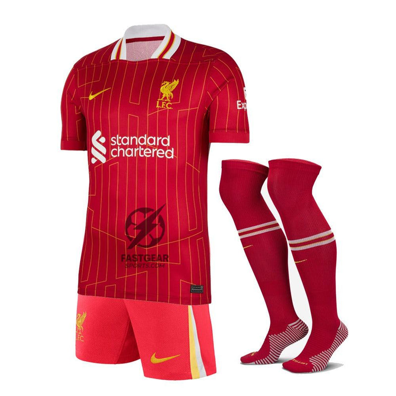 Kids KIT Liverpool Home Jersey 2024/25