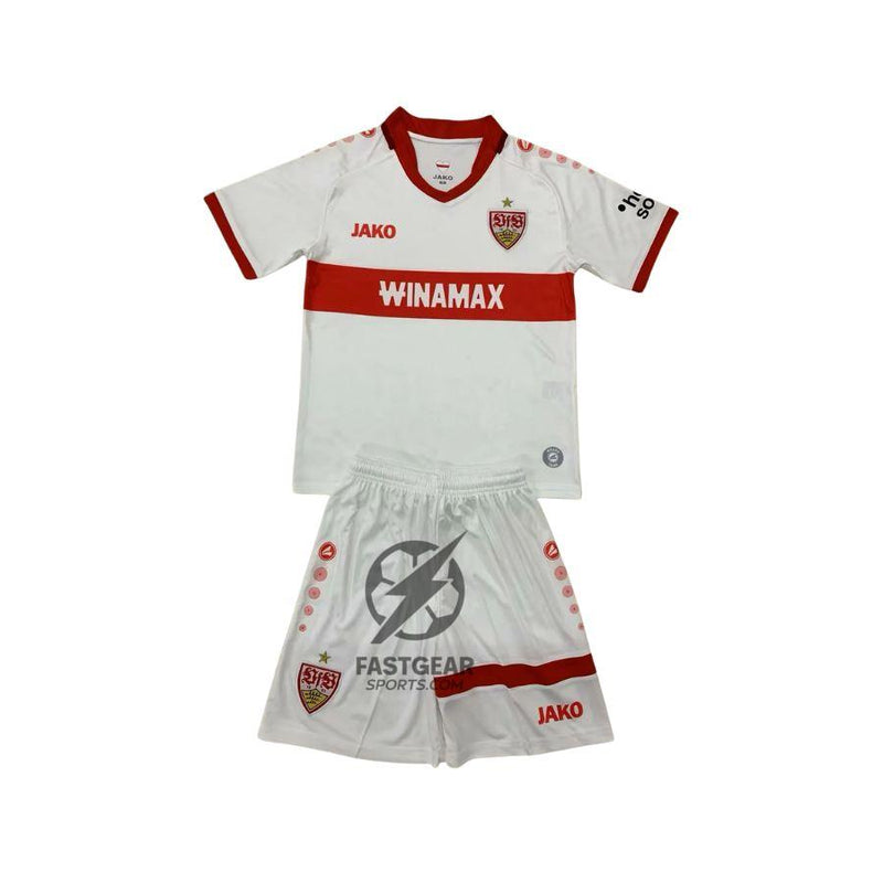 Kids Kit VfB Stuttgart Home Fan Jersey 2024/25