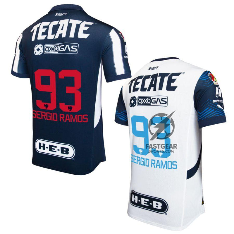 Monterrey Sergio Ramos 93 Home+Away Fan Jersey 2024/25