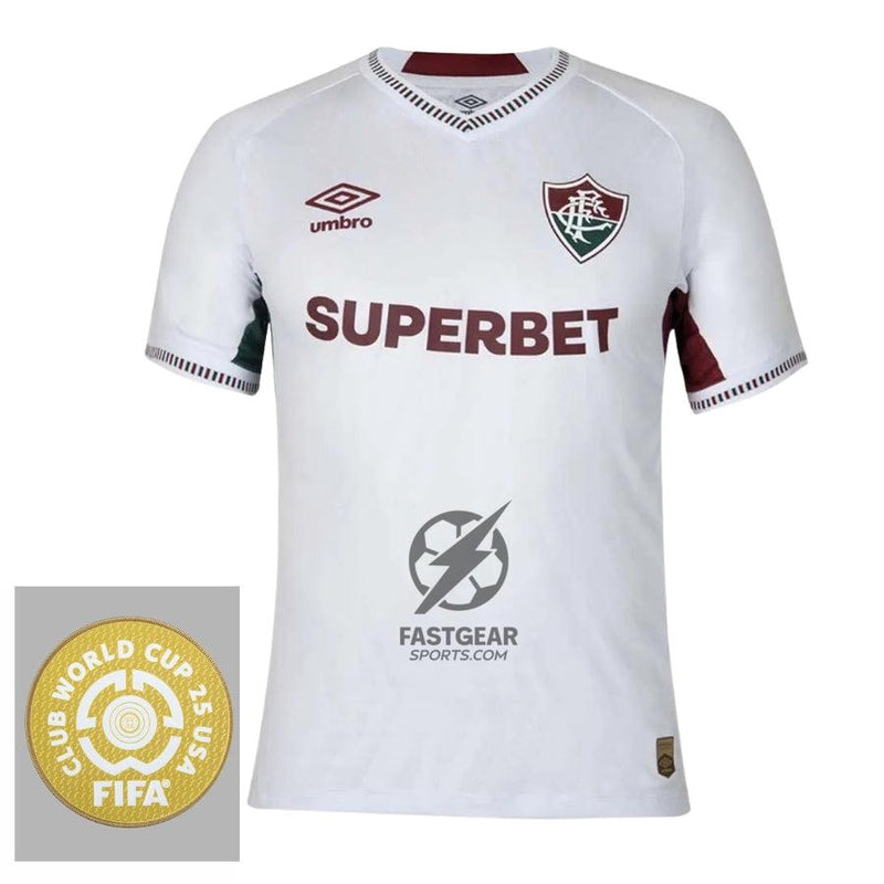 Fluminense Away Fan Jersey 2025/26 Patch Club World Cup