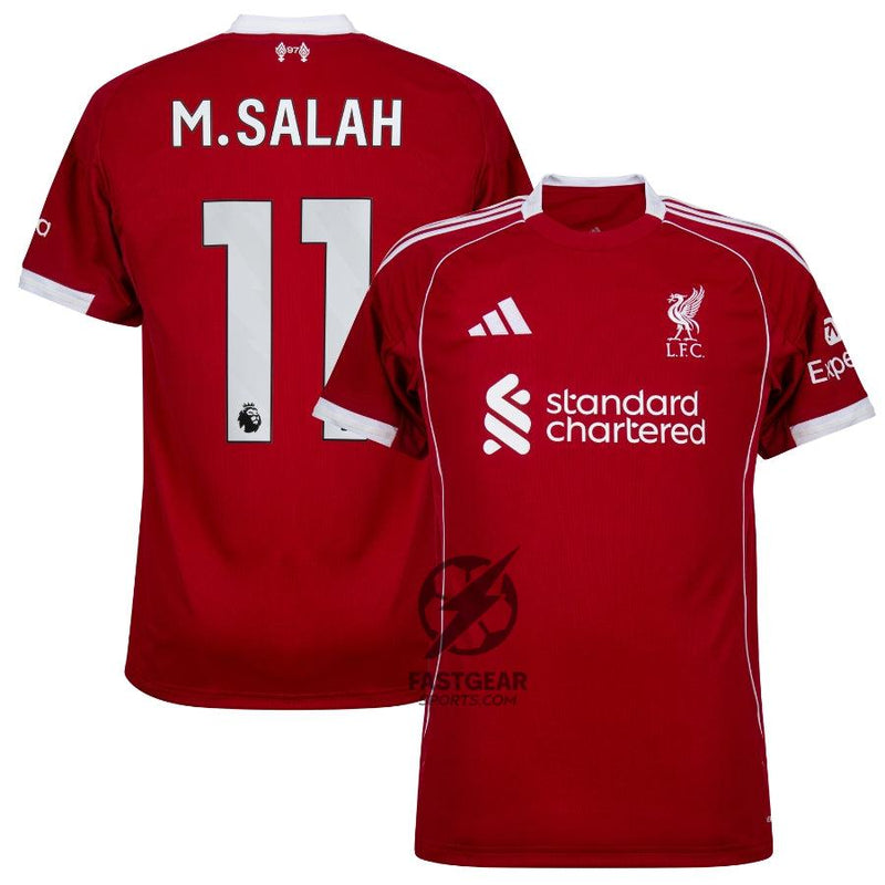 Liverpool Mohamed Salah 11 Home Fan Jersey 2025/26